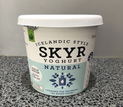Woolworths Icelandic Style Skyr Yoghurt